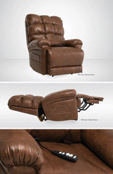 Infi Poco Watford Cognac Lift Chair MM1652SO-GDW-C02 - Darseys Furniture & Mattress